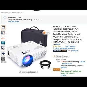 Vankyo Leisure 3 mini projector